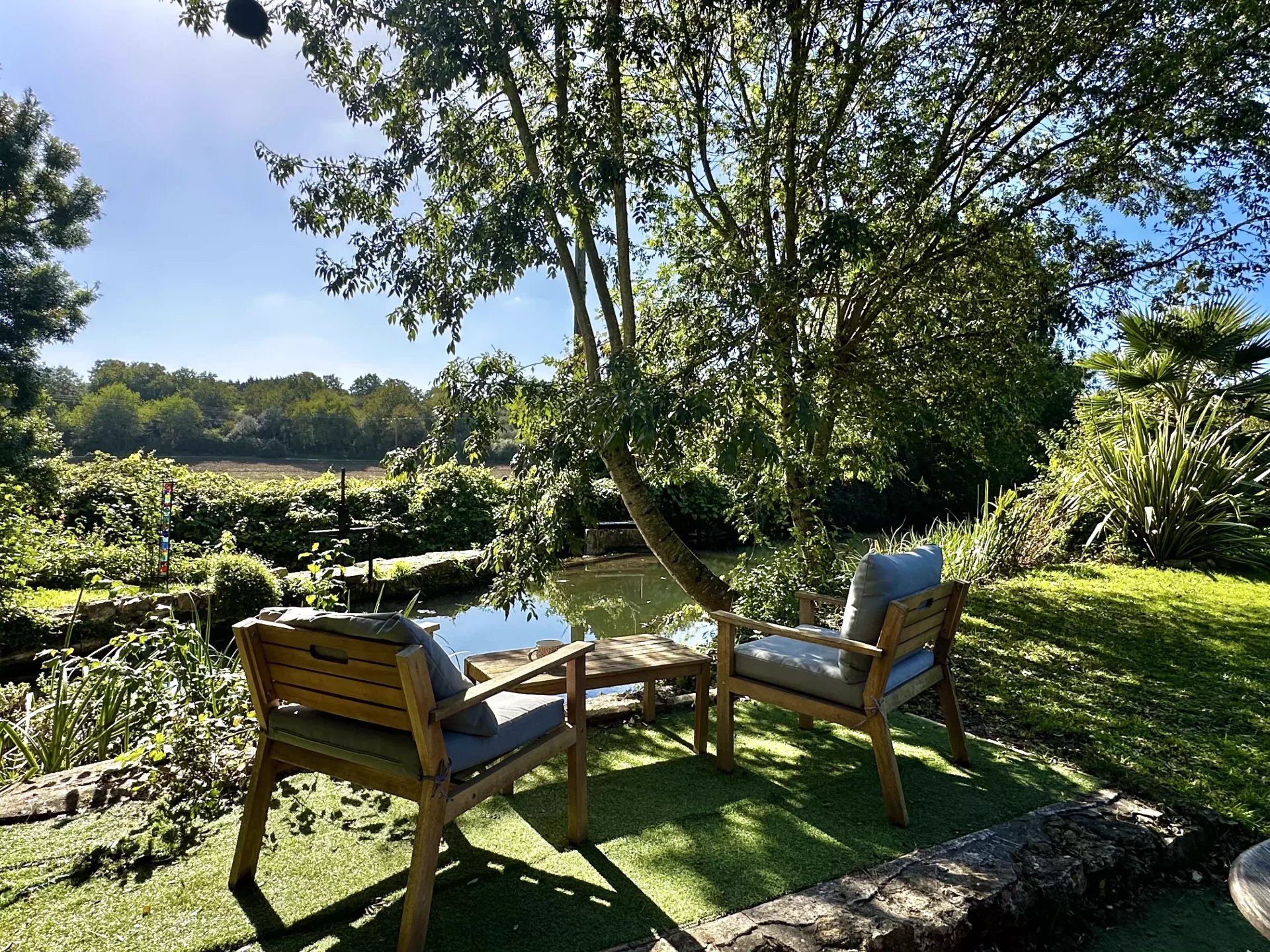 Beautiful former watermill in an idyllic riverside setting, Poitou-Charentes – France – BVI83002