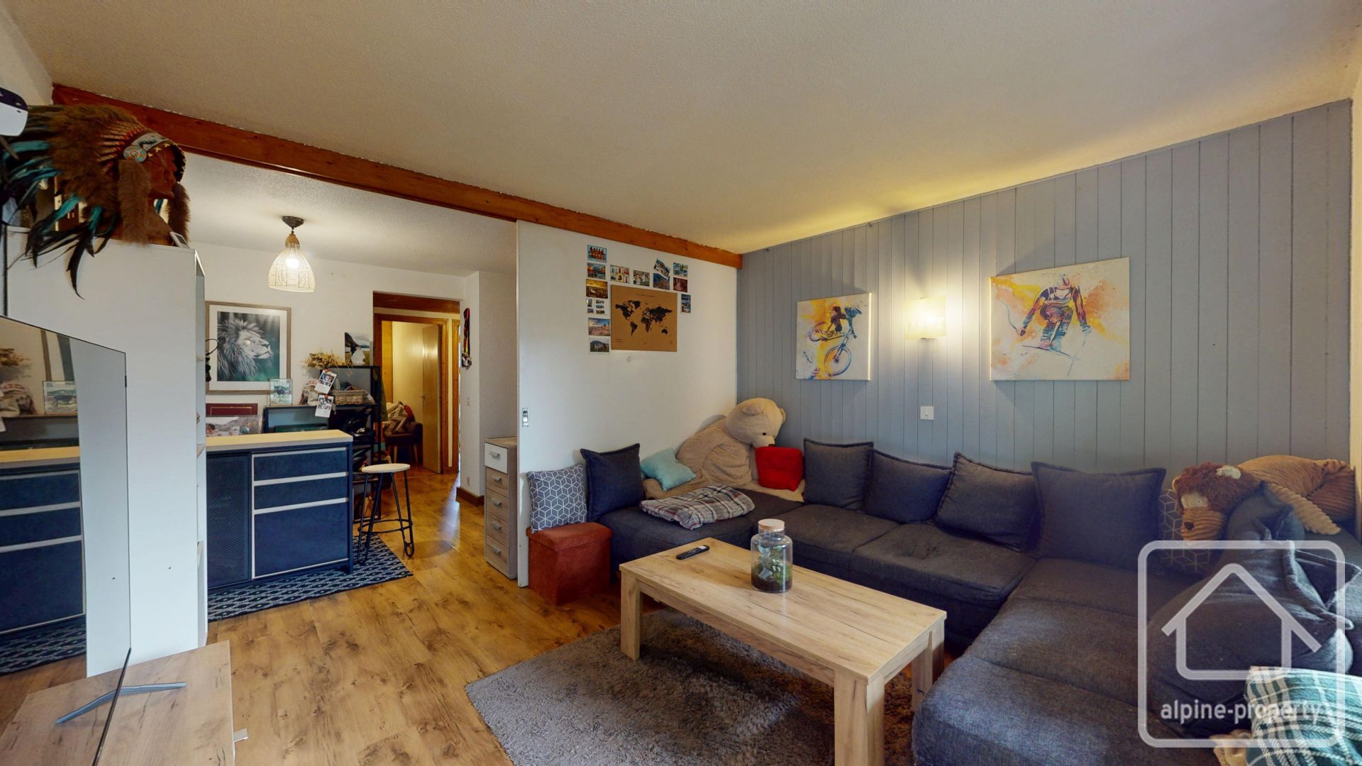Apartment In The Centre Of Morzine, One Bedroom, An Outdoor Area, And A Covered Parking Space. – LATOVACHIRE