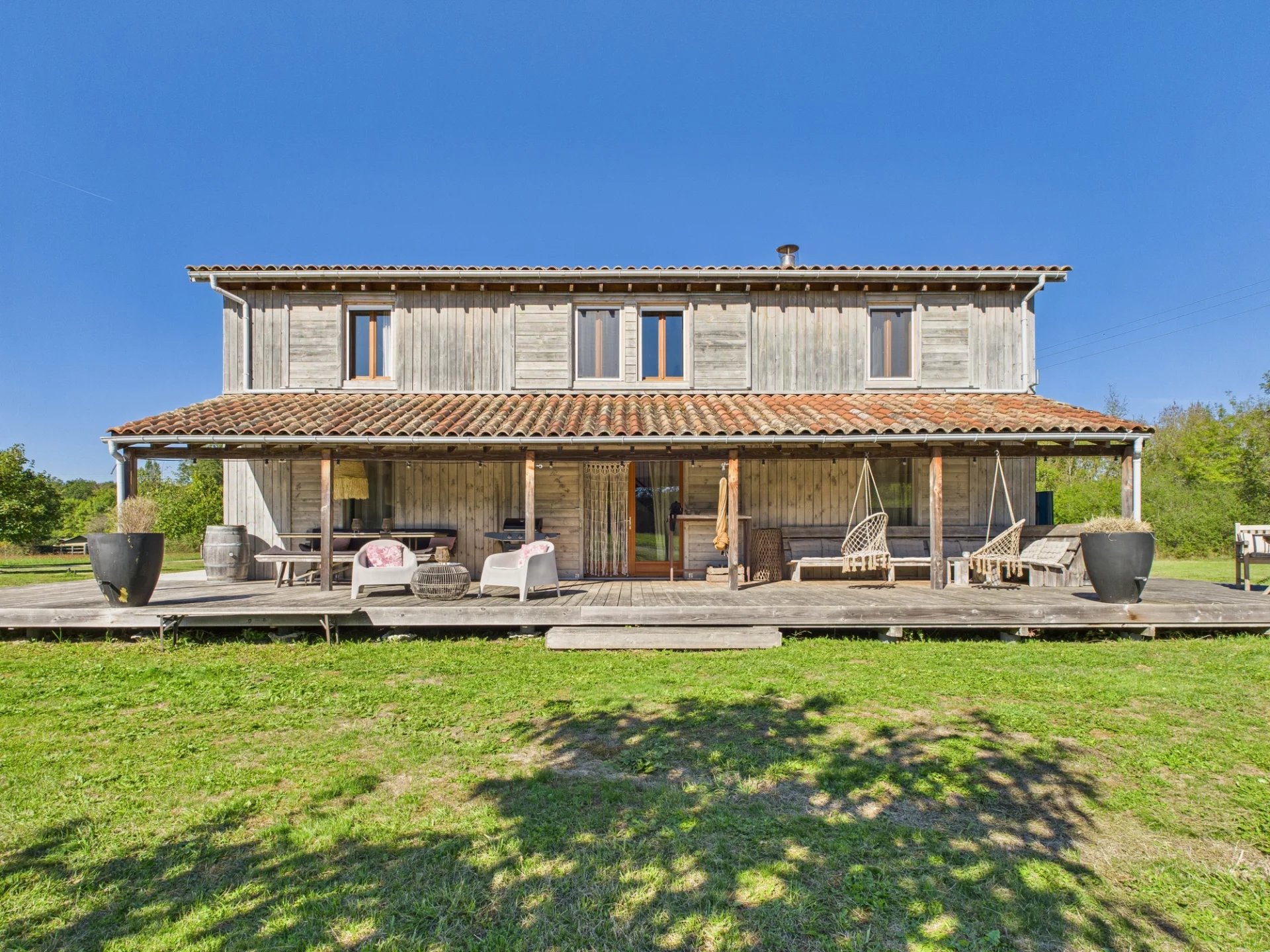 Twin Wooden Houses for sale close to Villeréal, Aquitaine – France – BVI82830