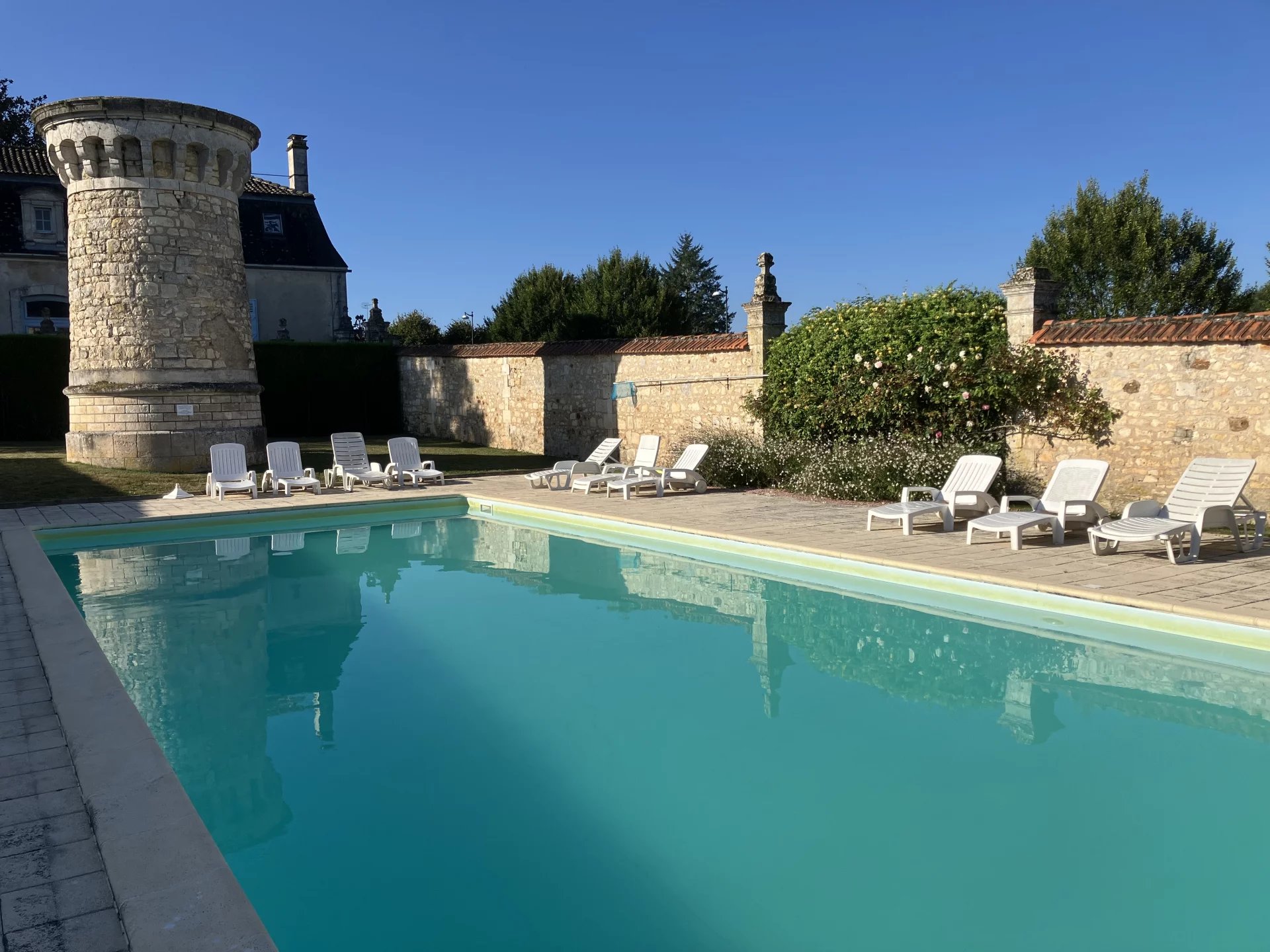Wonderful family holiday apartment in grounds of chateau, Poitou-Charentes – France – BVI74522
