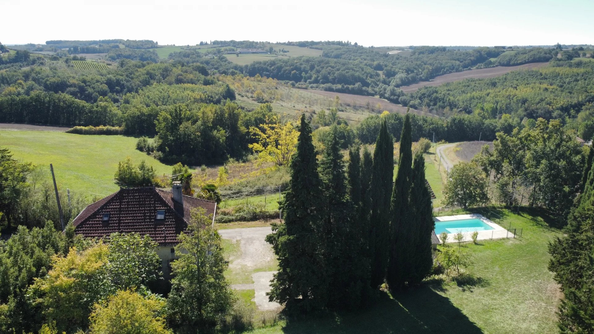 Lovely stone house with pool and views close Cazes Mondenard, Midi-Pyrénées – France – BVI82666