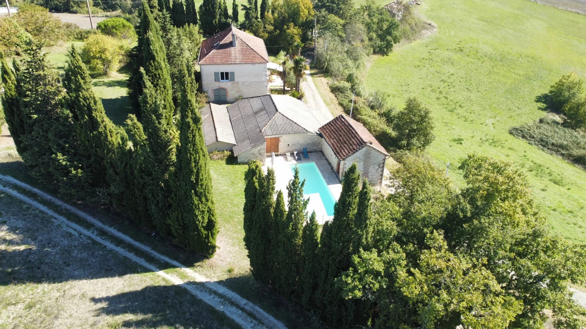 Lovely stone house with pool and views close Cazes Mondenard, Midi-Pyrénées – France – BVI82666