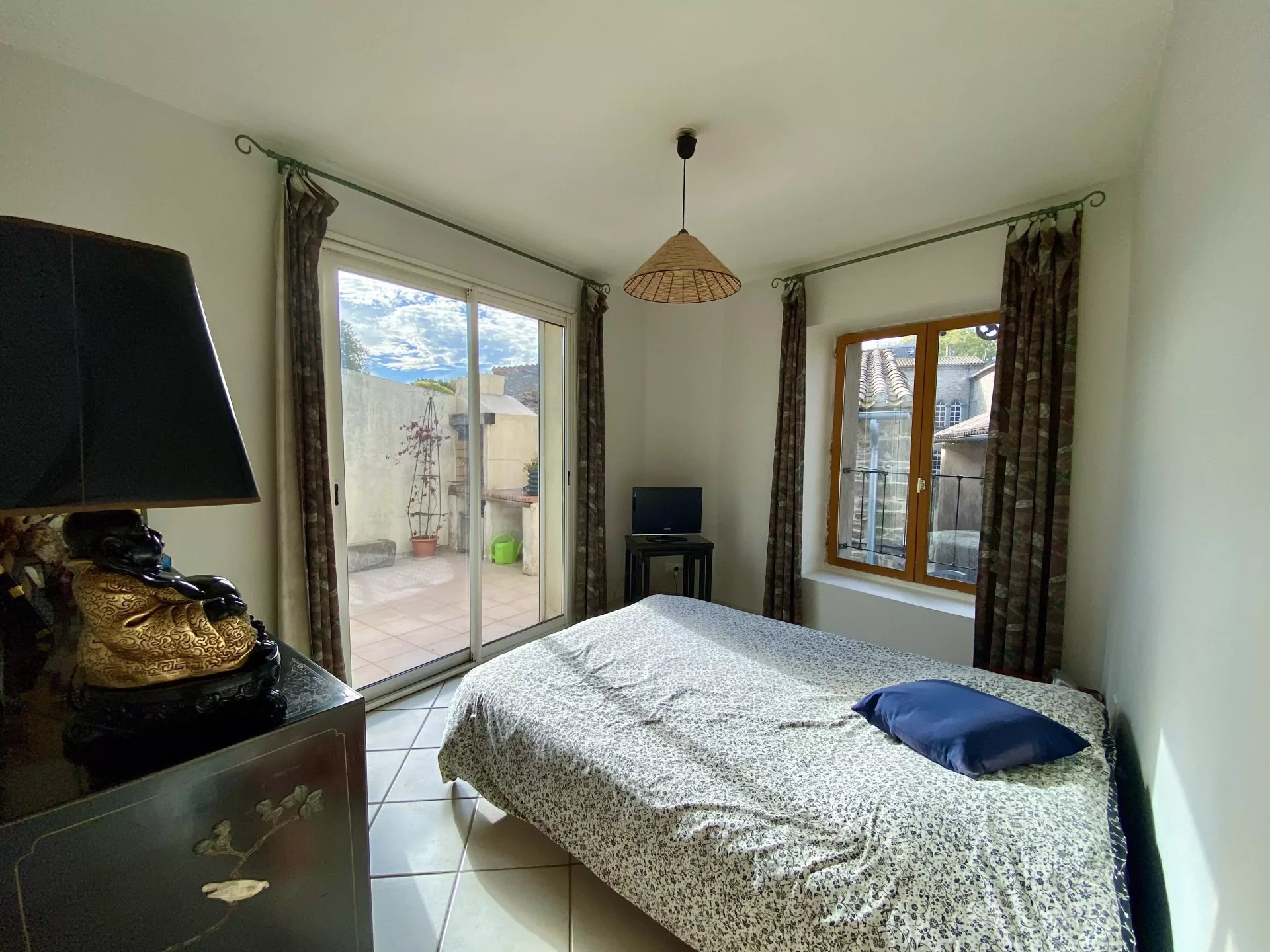 South facing exposed-stone house in historic heart of charming village close to Carcassonne, Languedoc-Roussillon – France – BVI83101