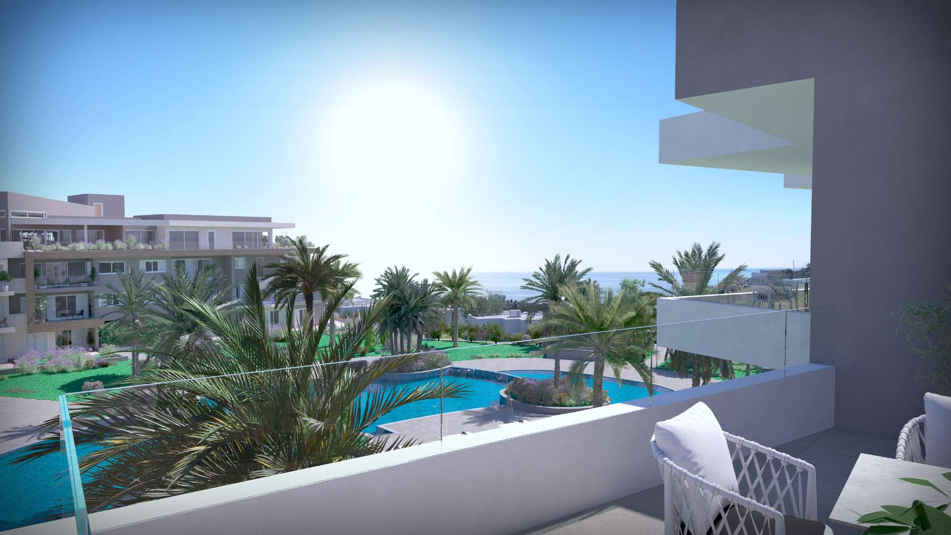 3 bedroom Apartments / Penthouses in Chloraka, Paphos, Cyprus – A-VEN-3-102-10.7