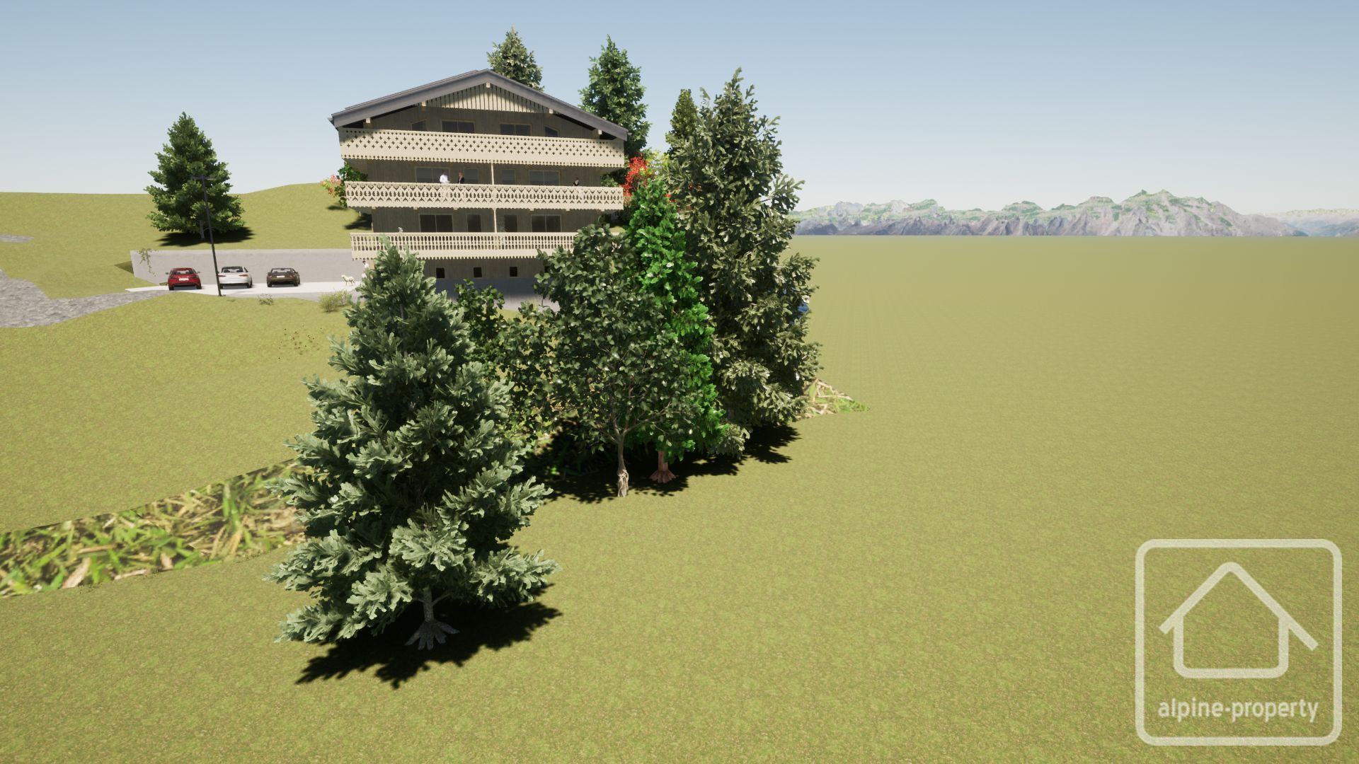 A Small Development Of Five High Quality Apartments Located Close To The Centre Of Chatel. – BALCONSBECHIGNE2