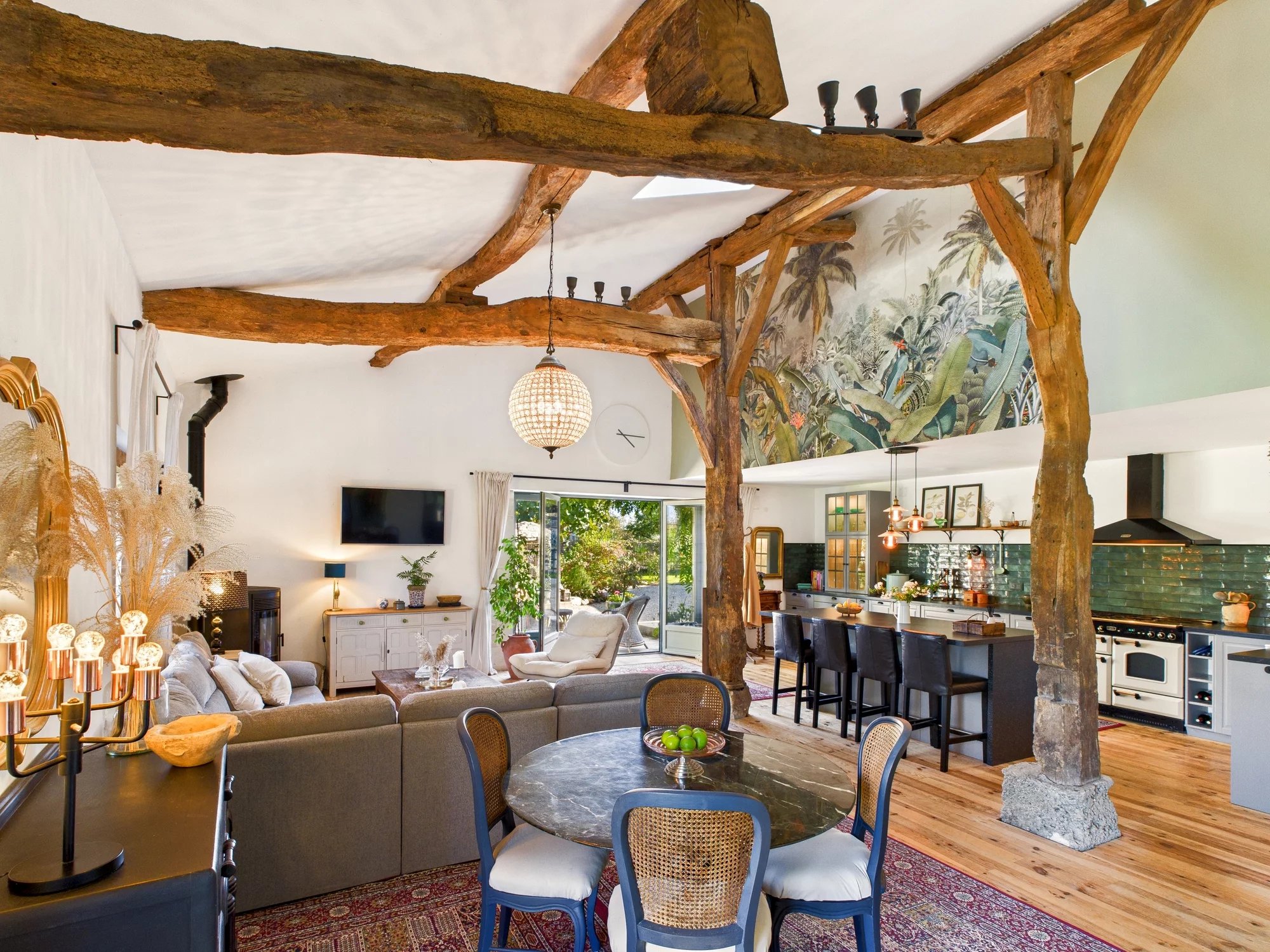 Charming Stone Farmhouse with 3 Gîtes, Pool & Barn – Near Eymet, Aquitaine – France – BVI82959