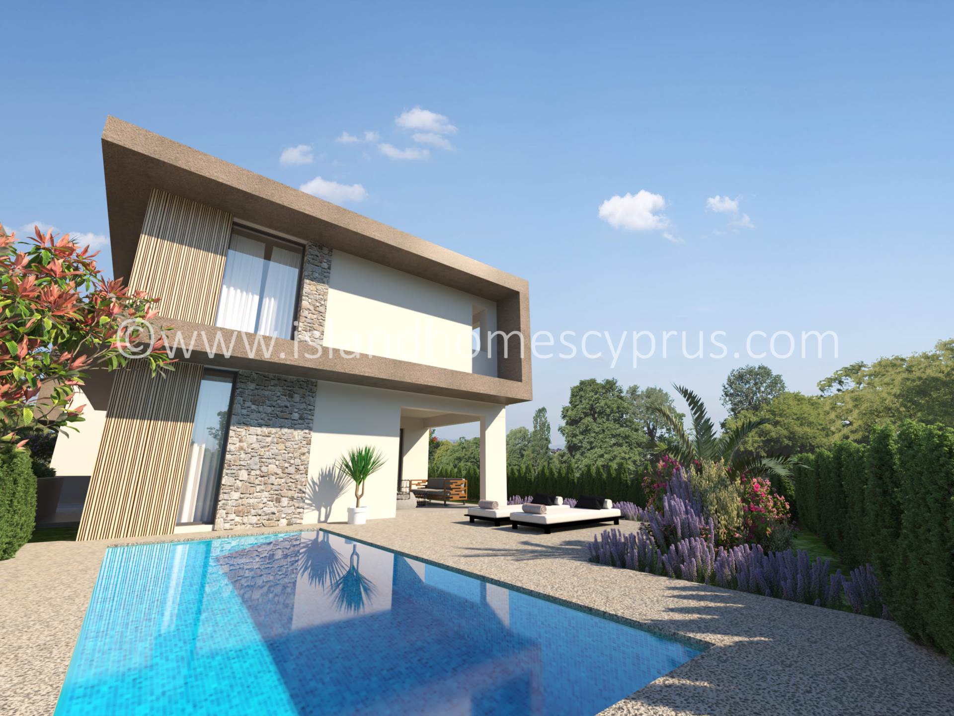 3 bedroom Villa in Xylofagou, Larnaca, Cyprus – EvX102dp