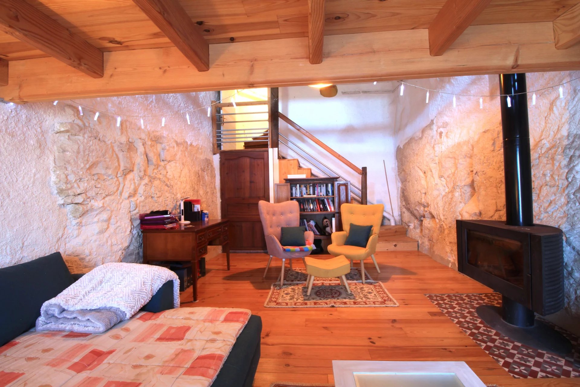 Charming village house with a garage in the bastide of Tournon d’Agenais, Aquitaine – France – BVI83340