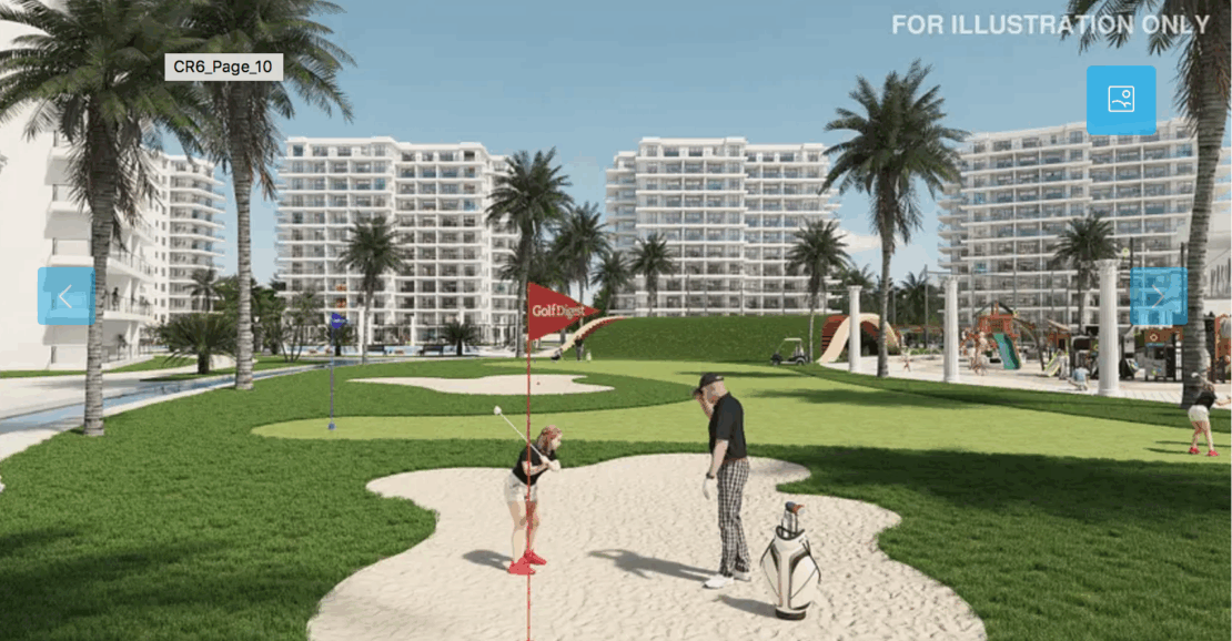 1-Bedroom Apartment – Caesar Resort 8, Iskele, North Cyprus