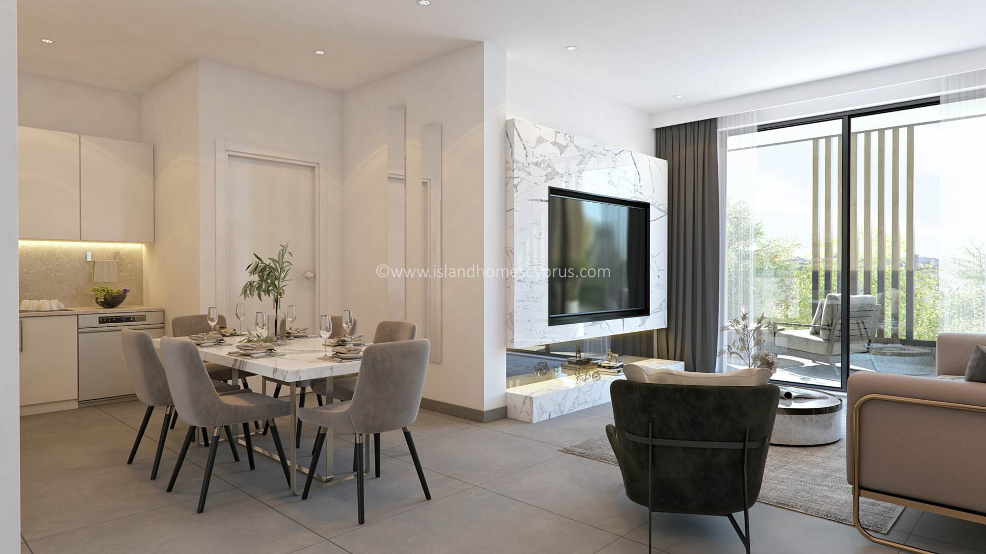 3 bedroom Apartment in Paralimni, Famagusta, Cyprus – AiP103dp