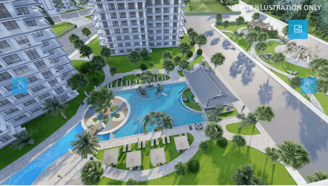 Modern Caesar Resort & Spa Studio Apartment, Iskele, North Cyprus