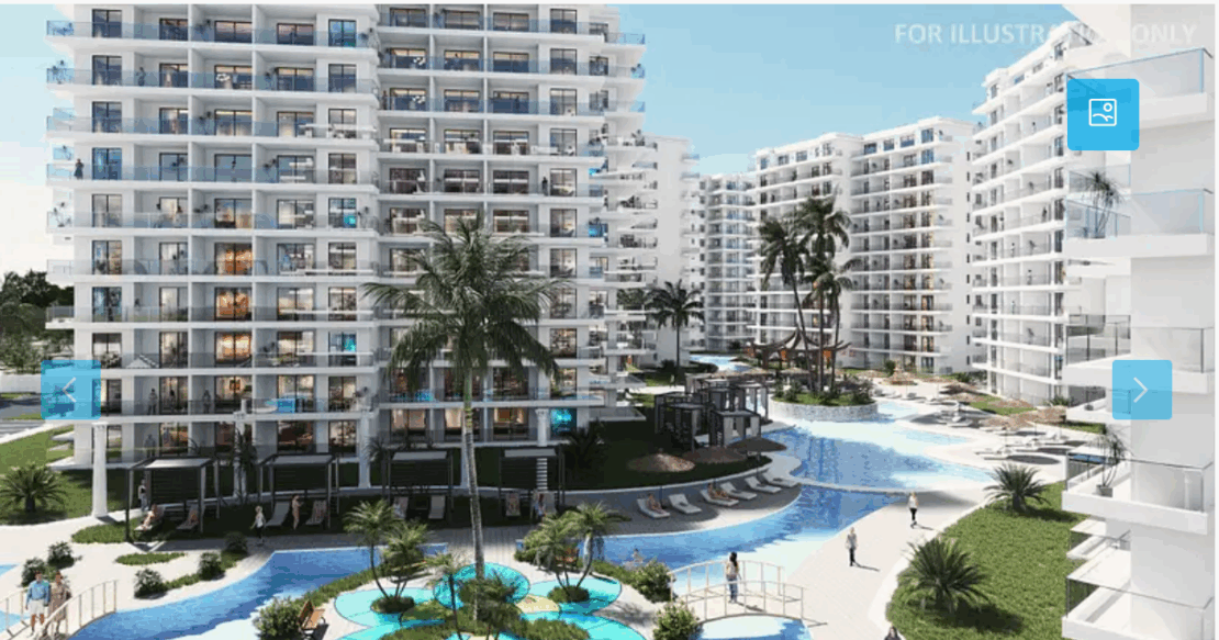 Caesar Resort & Spa Modern Studio Apartment located in Iskele, North Cyprus