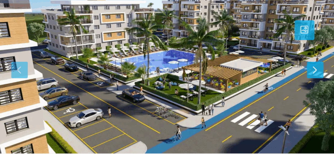 Exclusive Olea Residence 2 bedroom apartment located in Iskele, North Cyprus