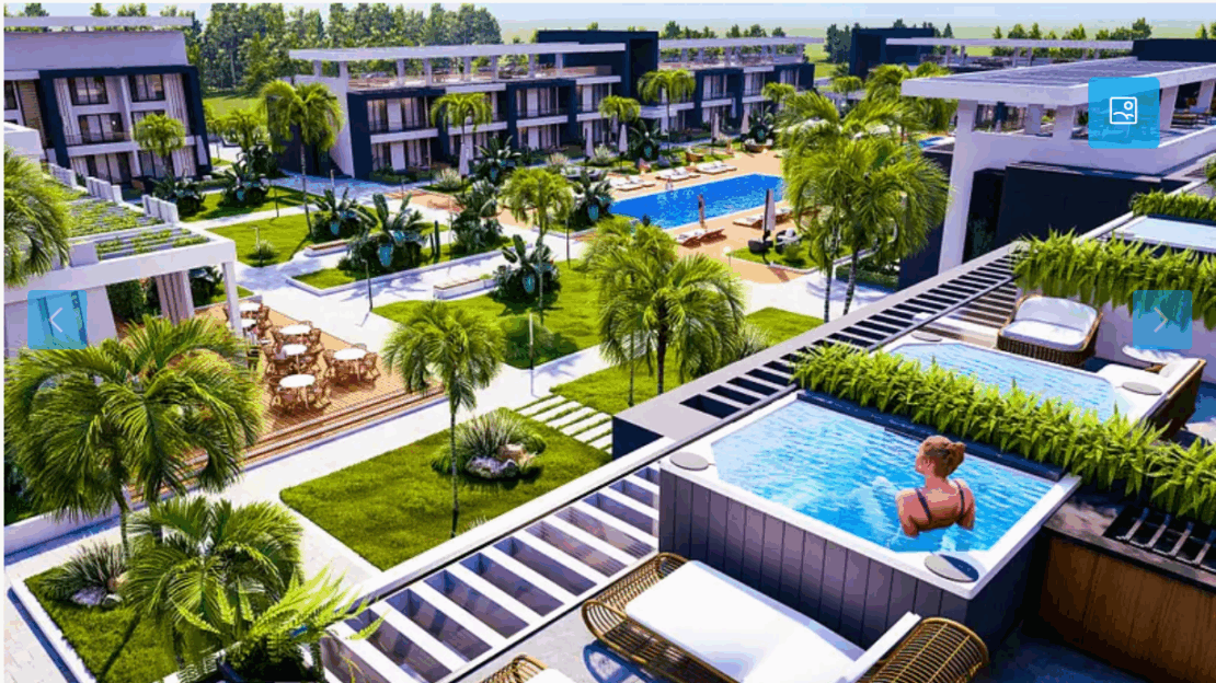 One bed Apartment on Seafront, Iskele, North Cyprus