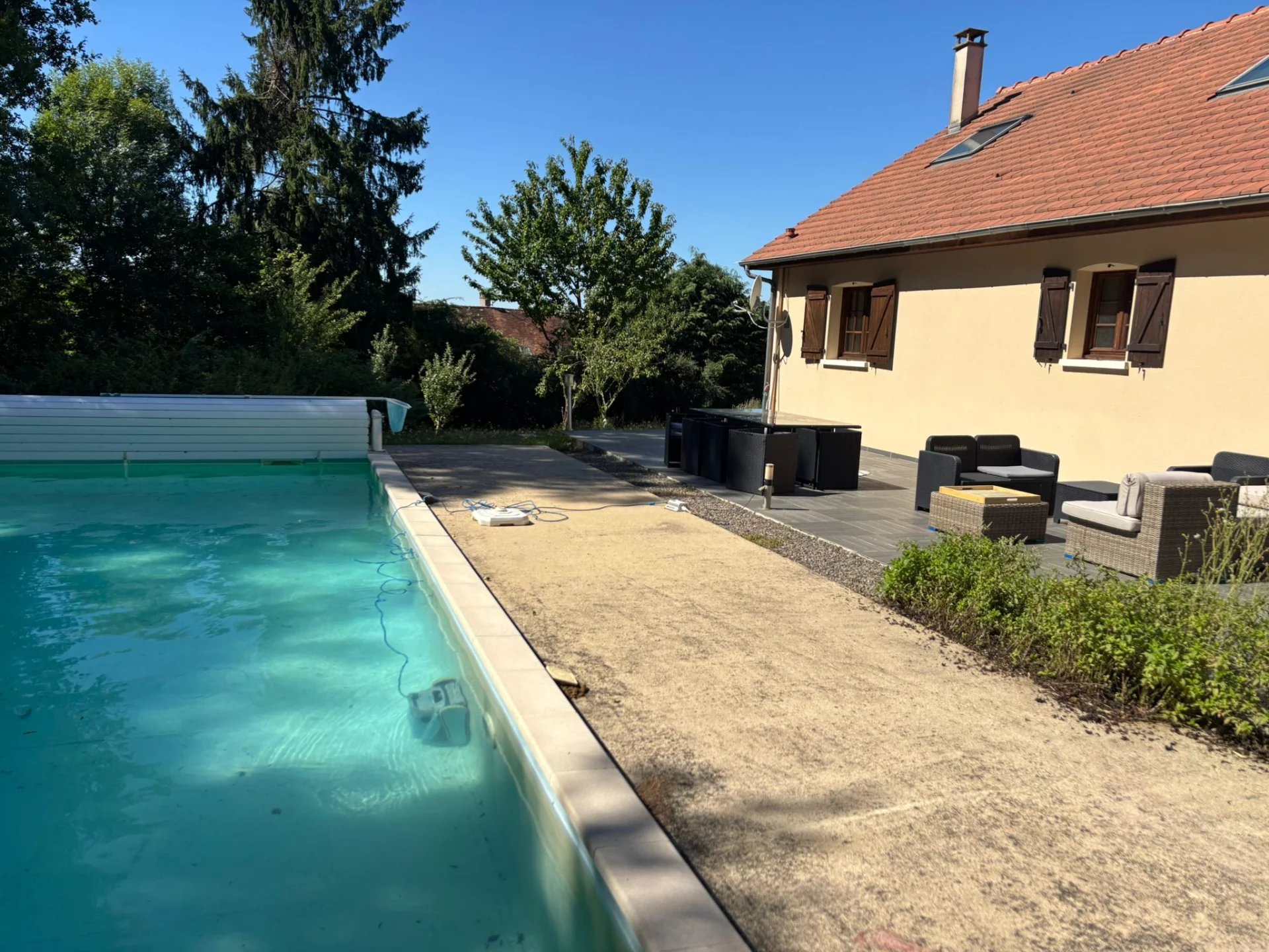 Modern elevated detached house with countryside views and swimming pool, Limousin – France – BVI83504