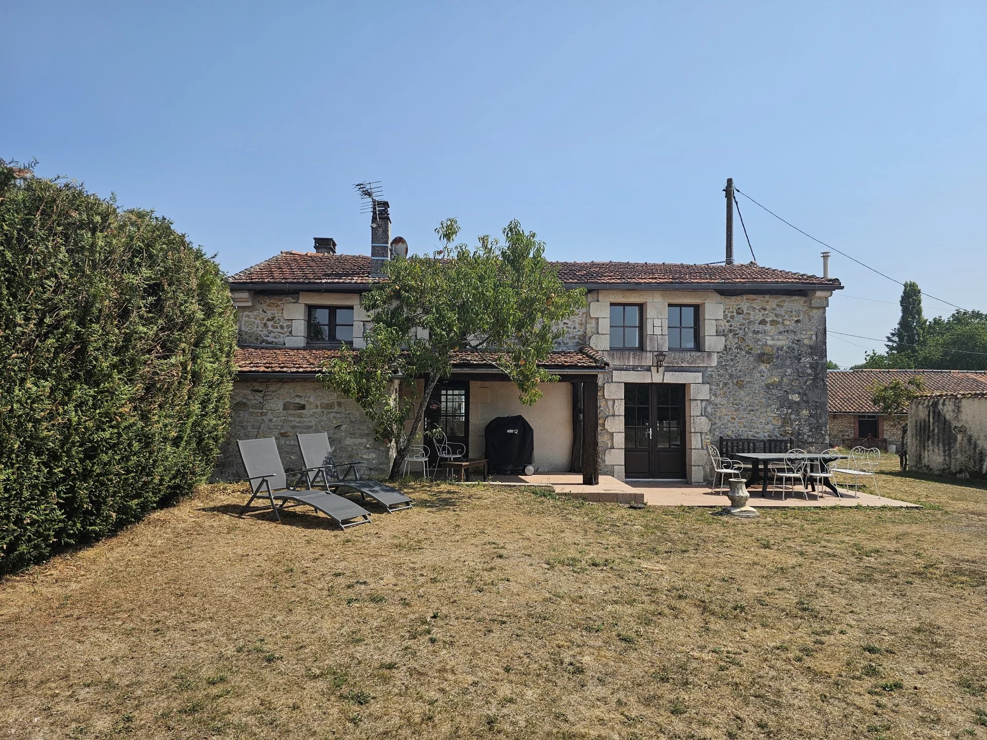 Two for the Price of One! Stunning Dual Barn Conversions with Panoramic Countryside Views, Poitou-Charentes – France – BVI81471
