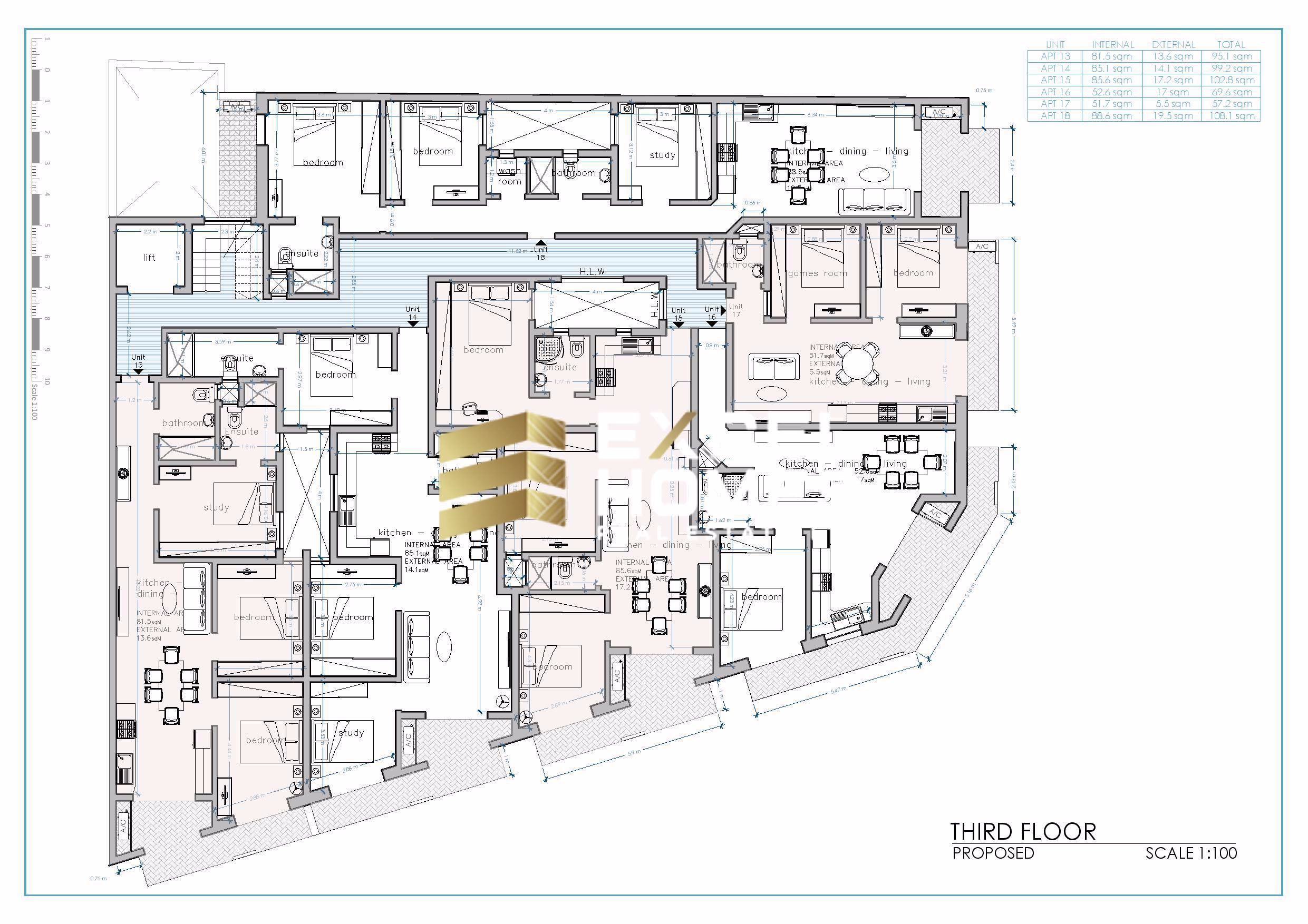 3 bedroom Apartment in Xlendi, Malta – 65204