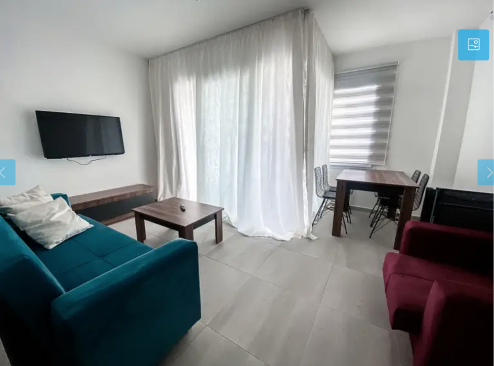 Spacious 1 Bed Apartment for Sale in Thalassa Beach Resort, Bafra, North Cyprus