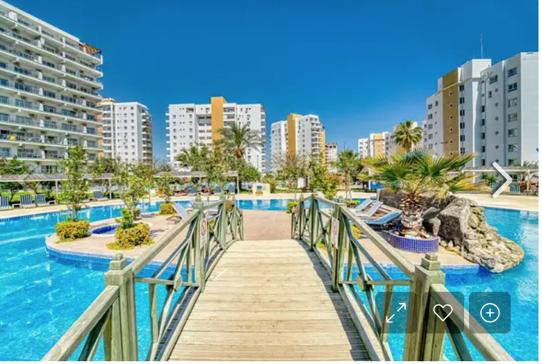 Designer 2 Bedroom Apartment For Sale in Caesar Resort 3 – Long Beach, Iskele, North Cyprus