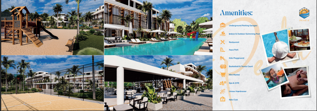 Luxurious Living at La Joya Perla Phase II Residences in Bahceler, Iskele, Northern Cyprus – Only four ground-floor apartments remaining