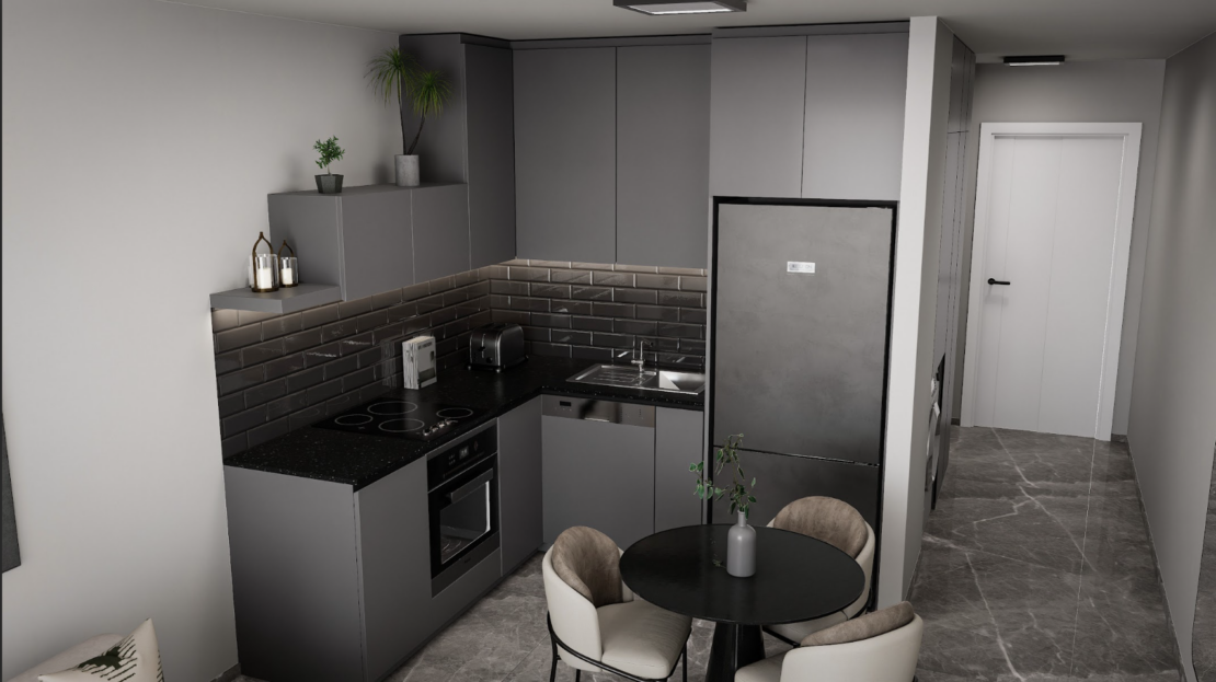 Prestigious Studio Apartments at Lagoon Verde Residences & Resort -ÖTÜKEN, Farmagusta, Northern Cyprus