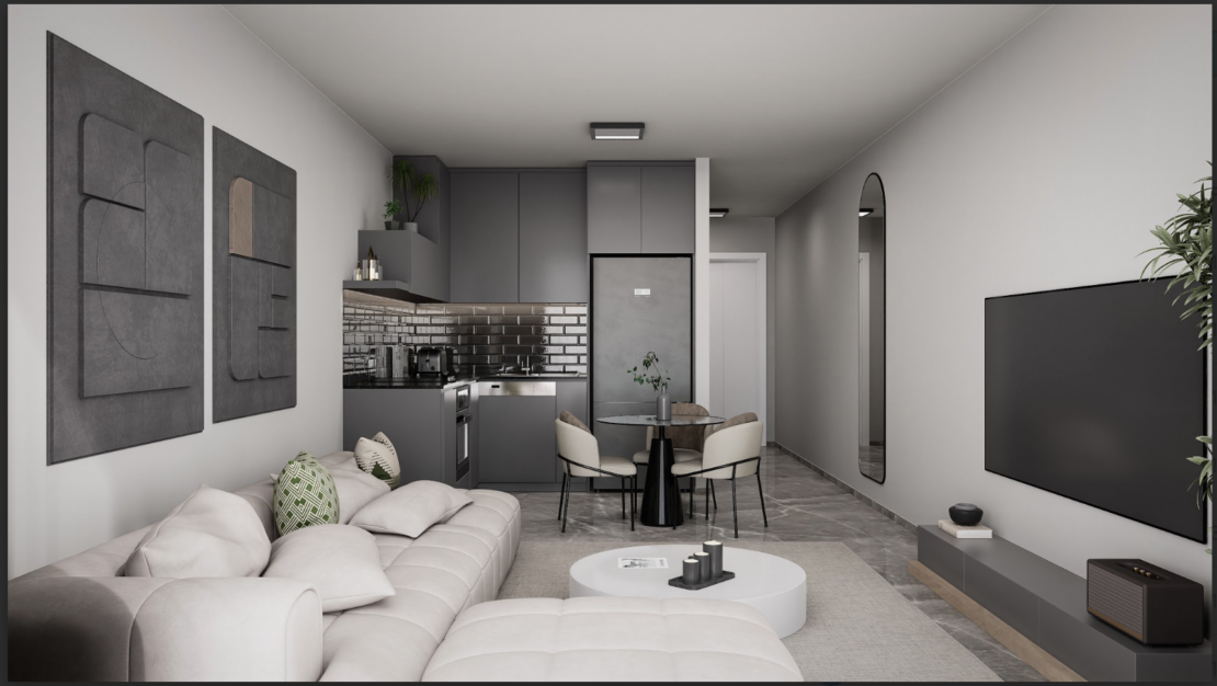 Prestigious Studio Apartments at Lagoon Verde Residences & Resort -ÖTÜKEN, Farmagusta, Northern Cyprus