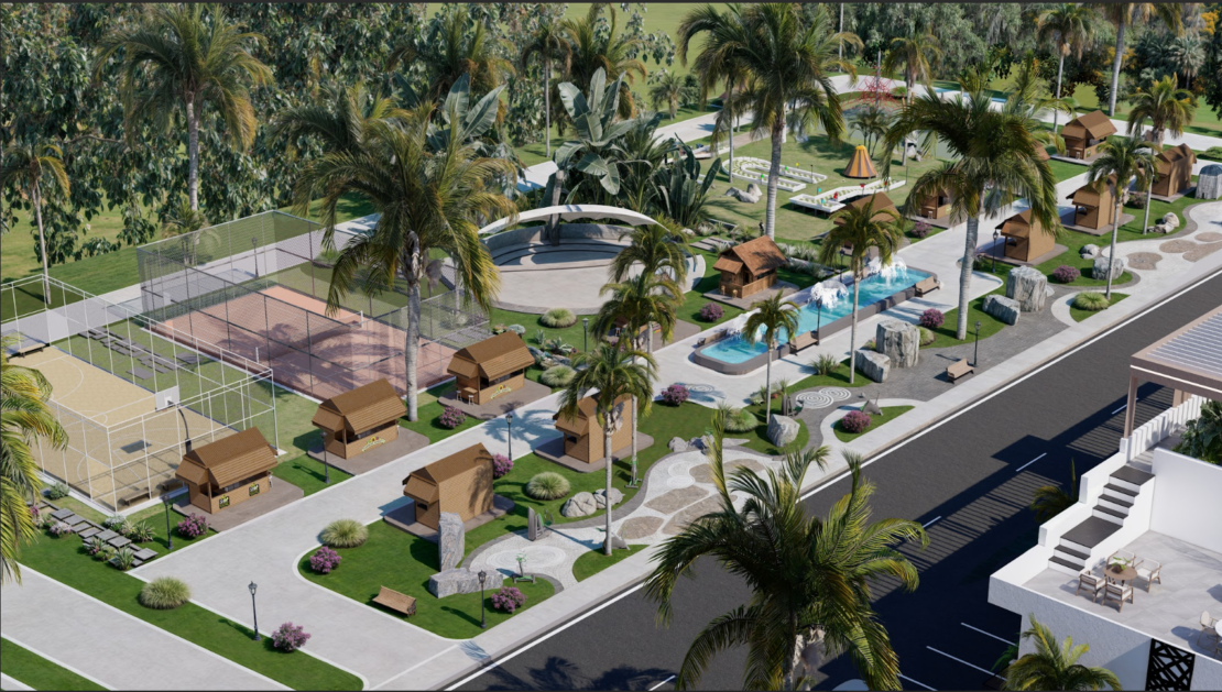 Prestigious Loft 1+1 Apartments at Lagoon Verde Residences & Resort -ÖTÜKEN, Farmagusta, Northern Cyprus