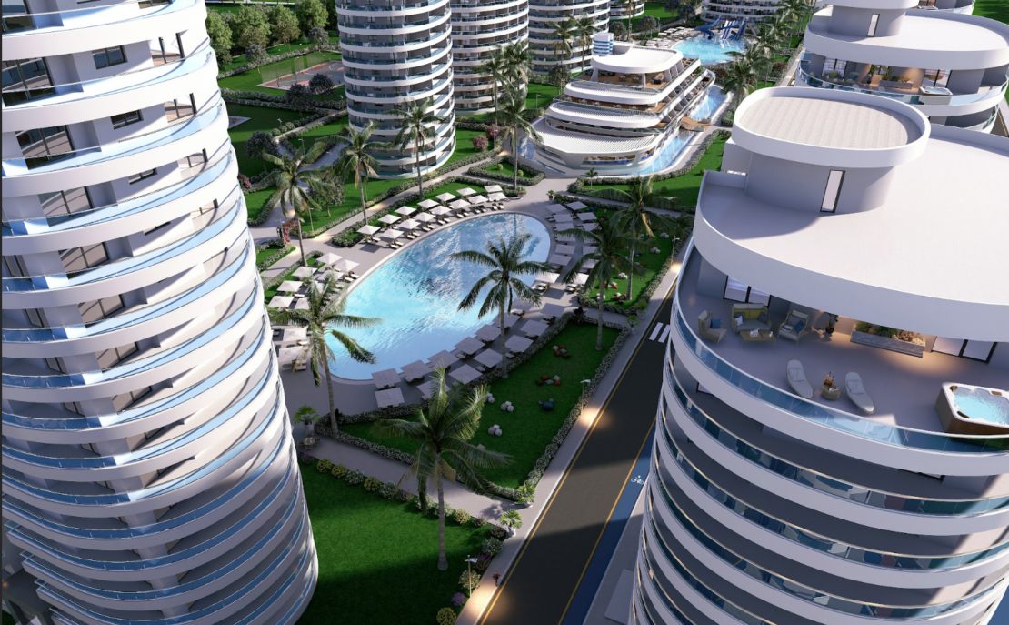 Stunning Phase II Ocean Life Studio Apartment in Iskele, Northern Cyprus