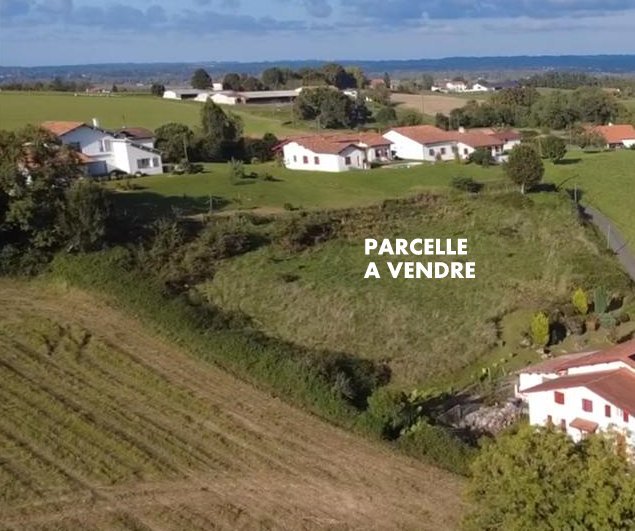 terrain a batir in Guiche, Pyrénées-Atlantiques, France – 75E047EDCA384AA2
