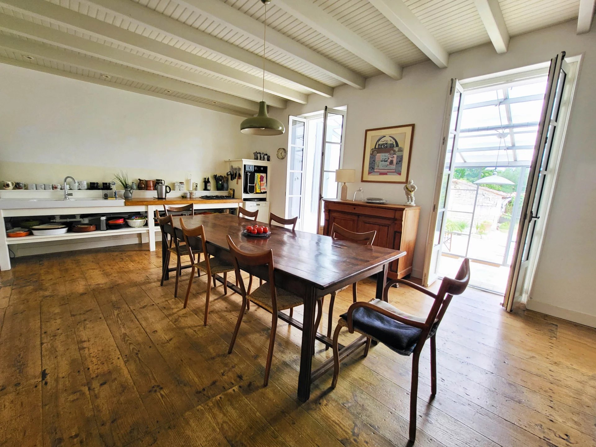 Handsome 19th century village house near Jarnac with pool and large, walled garden, Poitou-Charentes – France – BVI81446