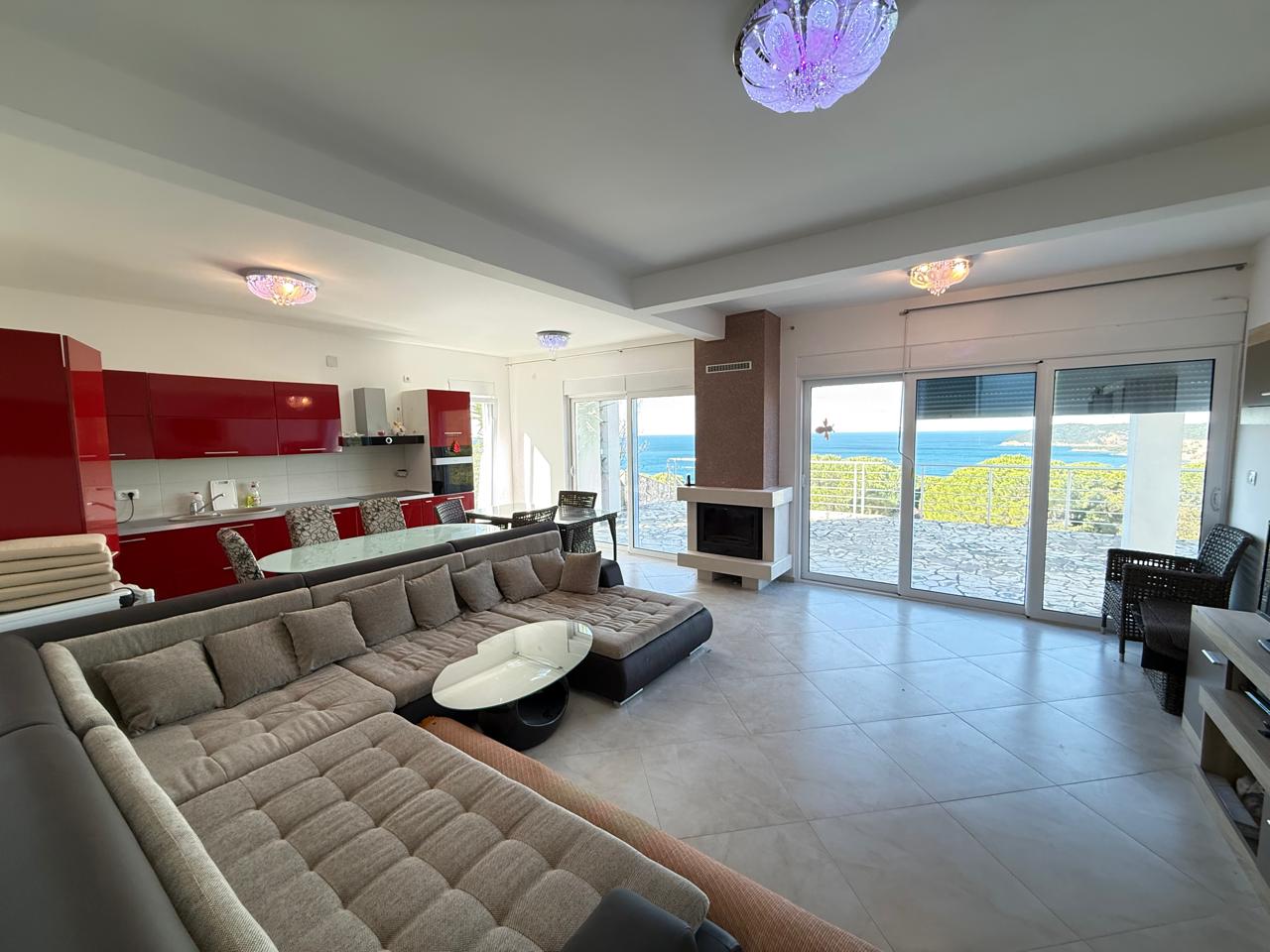Bar Ratac House with Panoramic Sea View – 150 m², Pool & Parking, Montenegro – MREALE128
