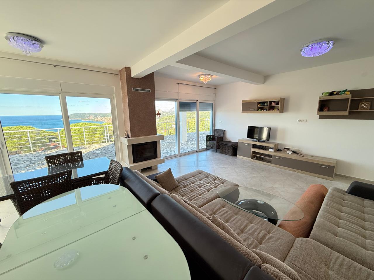 Bar Ratac House with Panoramic Sea View – 150 m², Pool & Parking, Montenegro – MREALE128