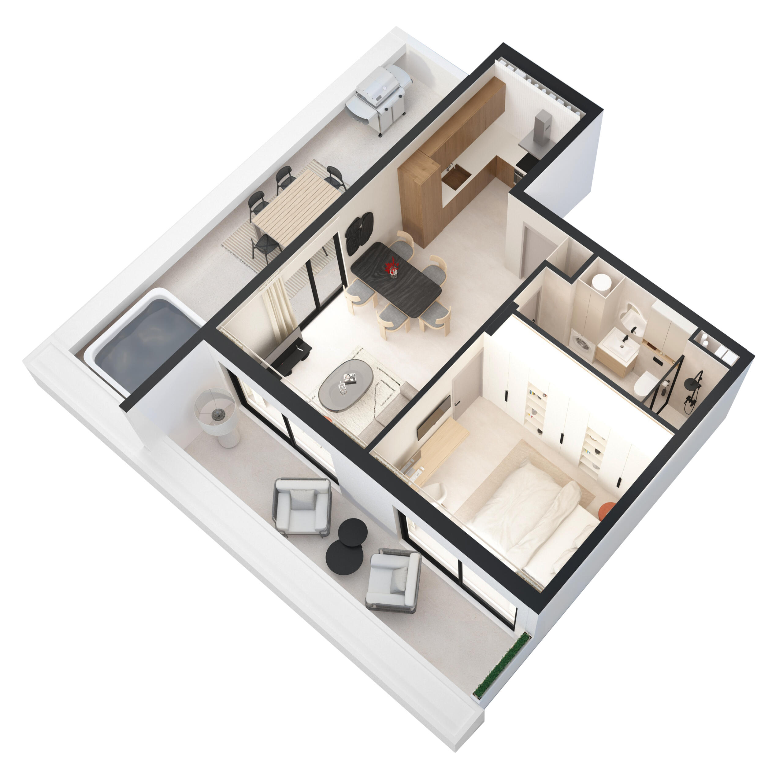 House by the Sea Tivat – Luxury Apartments with Sea Views, Montenegro – MRETS01