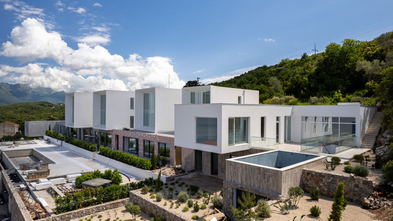 Modern Villa Sea View Krašići – 328 m² Luxury New Build, Montenegro – MREAP3