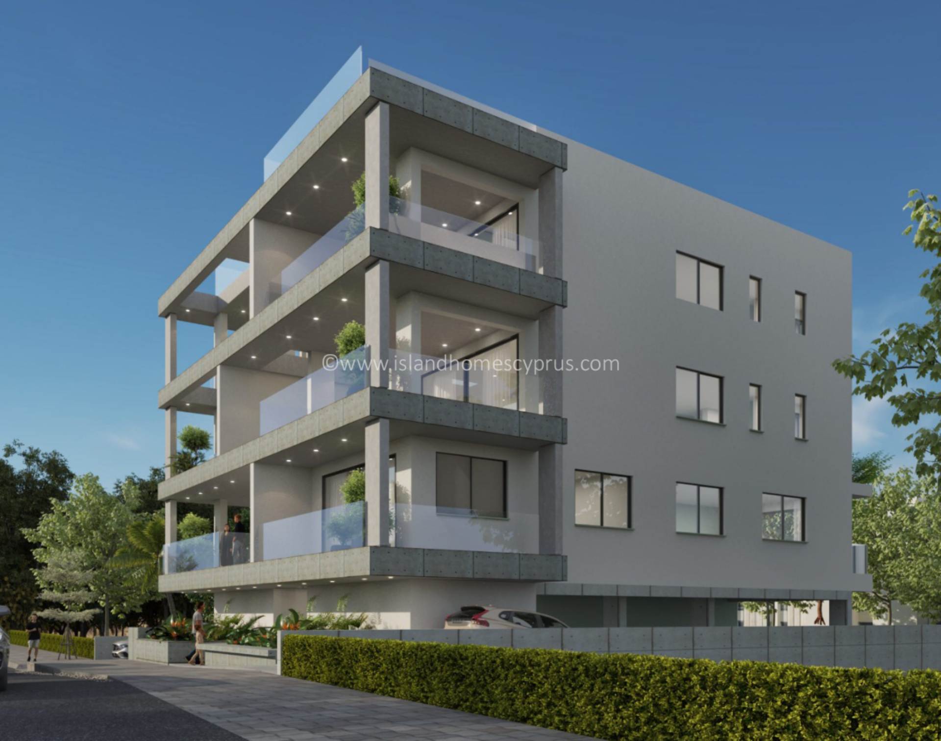 2 bedroom Apartment in Deryneia, Famagusta, Cyprus – NfD101dp