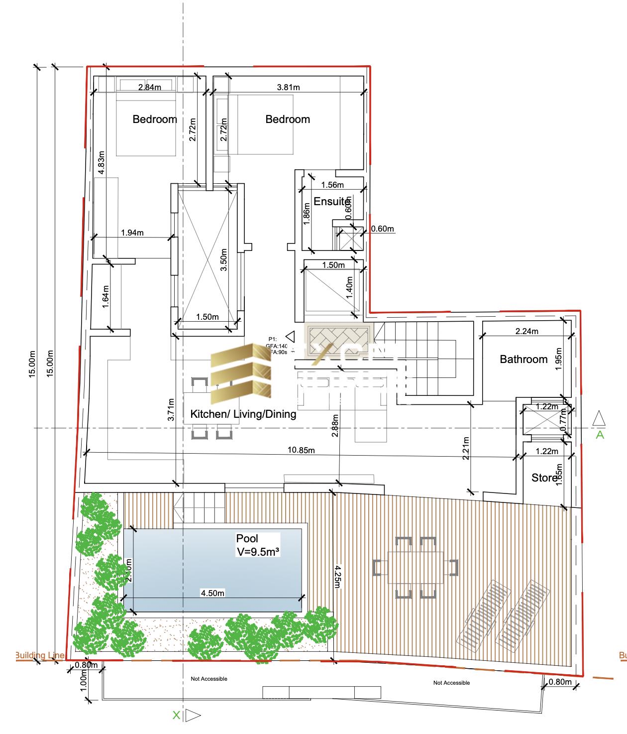 2 bedroom Penthouse in Birkirkara, Malta – 65404