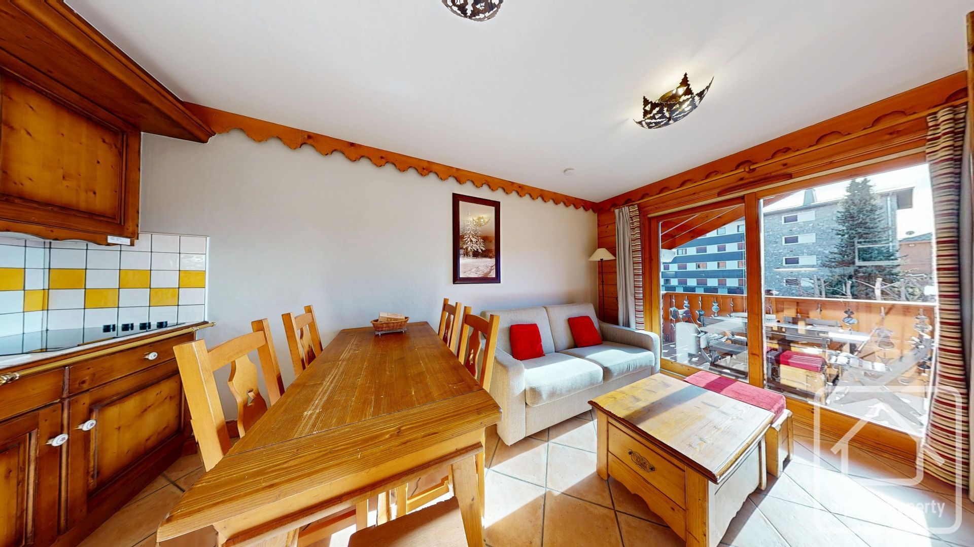 Furnished Apartment Under A Commercial Lease, With 2 Bedrooms, 2 Bathrooms, A Cellar, A Ski Locker, And A Parking Space. – ANCOLIELC