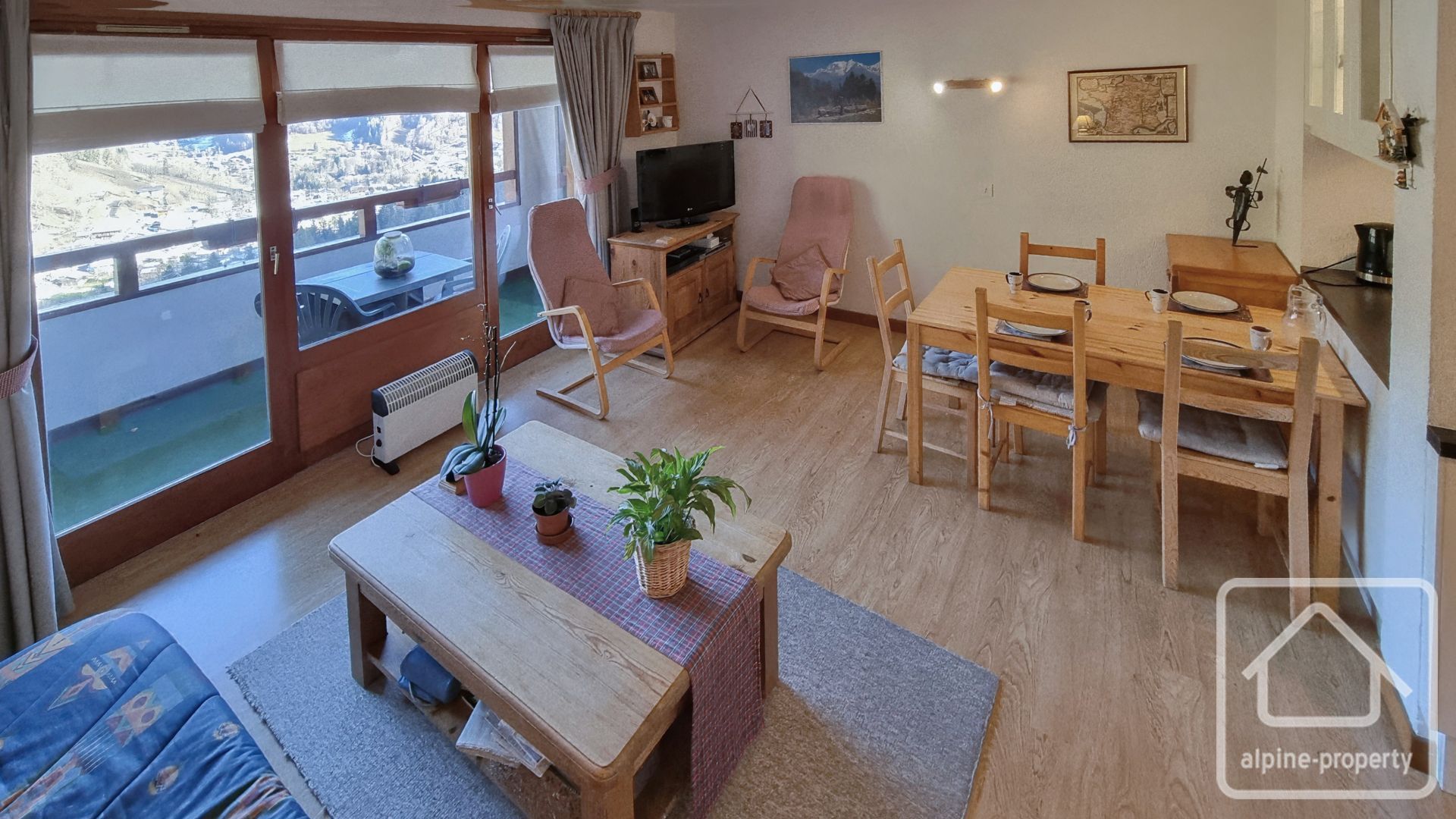 A 2 Bedroom Duplex With Mezzanine, Garage, Cave And Indoor Swimming Pool. – RIAMD1