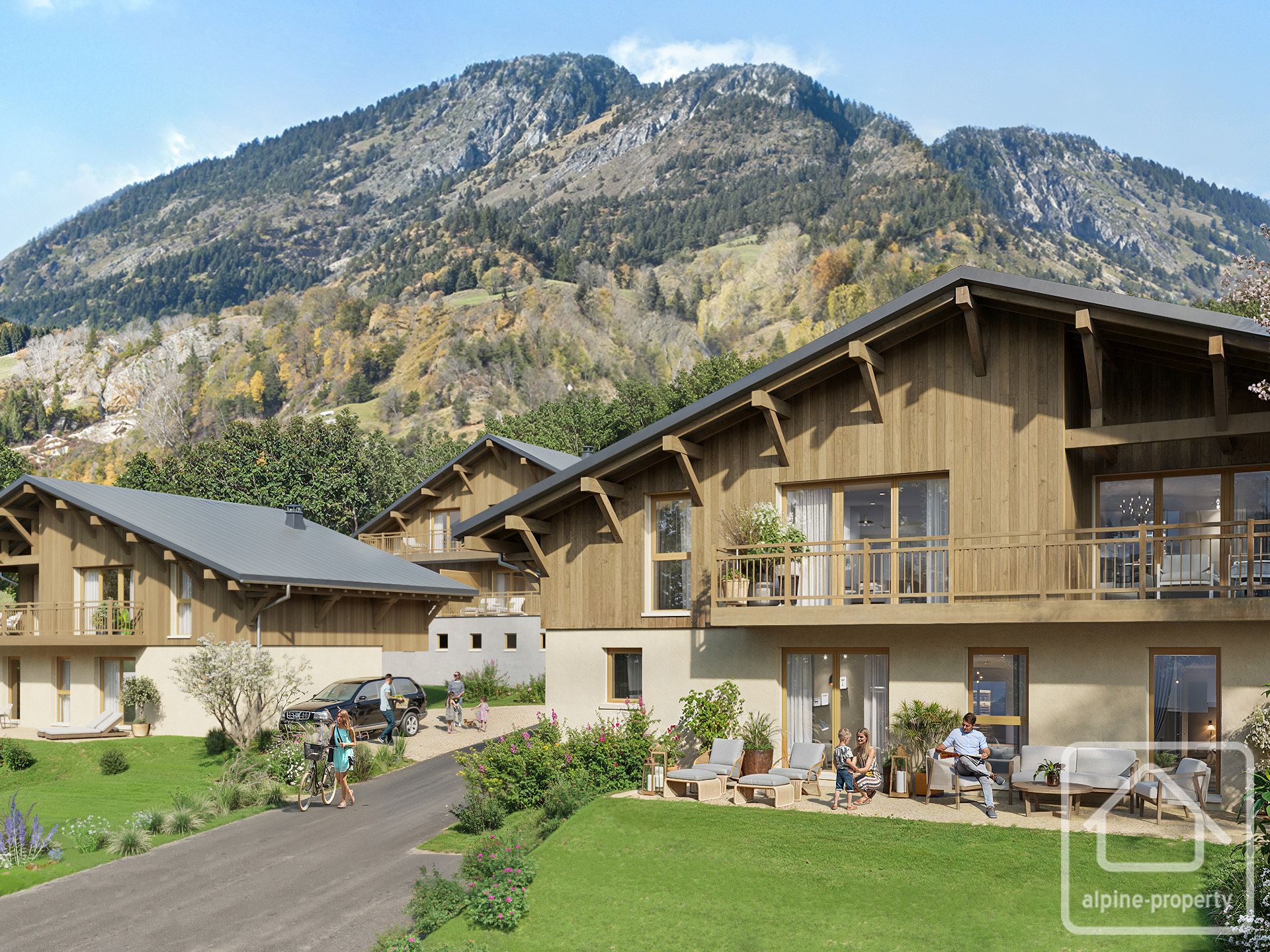 An Opportunity To Purchase One Of Four Brand New Chalets In The Sunny, Quiet Hamlet Of Richebourg. – MEUNIERS