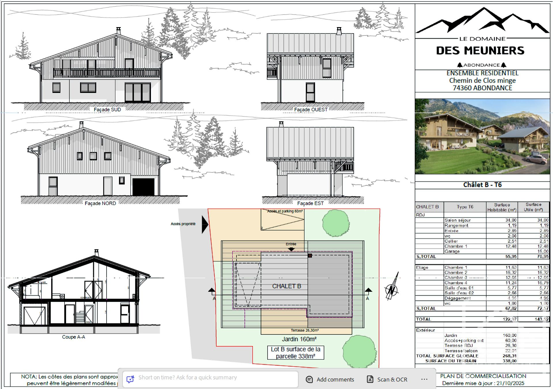 An Opportunity To Purchase One Of Four Brand New Chalets In The Sunny, Quiet Hamlet Of Richebourg. – MEUNIERS
