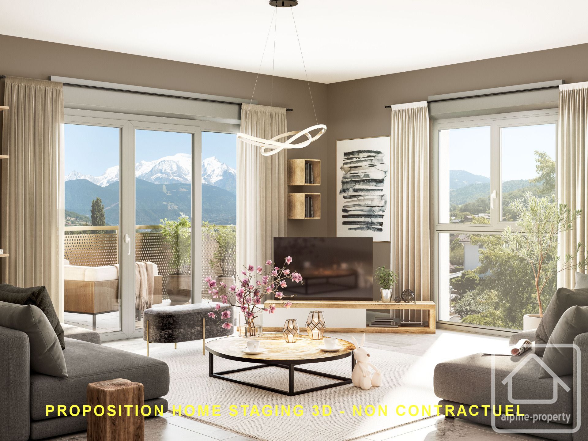 New 2 Bedroom Ground Floor Apartment With West-facing Balcony And Garden, Garage & Private Parking Optional – LACSC002