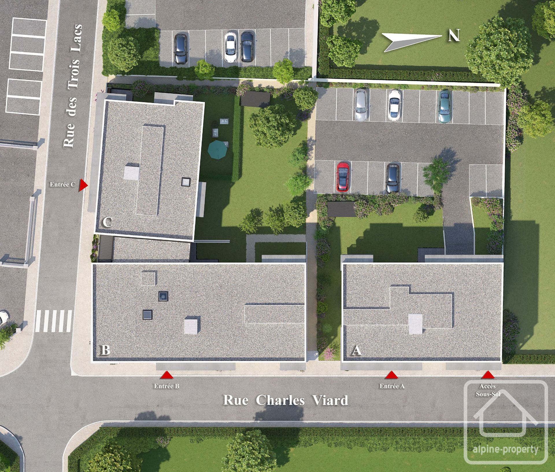 New 2 Bedroom Ground Floor Apartment With West-facing Balcony And Garden, Garage & Private Parking Optional – LACSC002