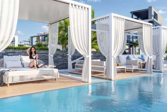 Unique Felucca 1 Bedroom Apartment – 2 minutes away from Long Beach – Iskele, Northern Cyprus