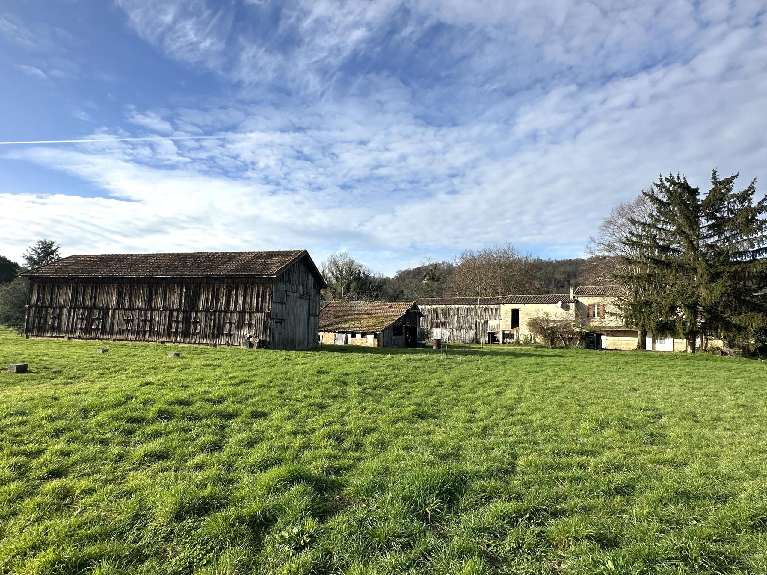 Old Farmhouse with Outbuildings and 3 Ha – Sainte-Foy-la-Grande Area, Aquitaine – France – BVI79175