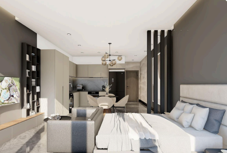 Exceptional Apartments 600m from Long Beach – Sky Deluxia Life Studio, Iskele, Northern Cyprus