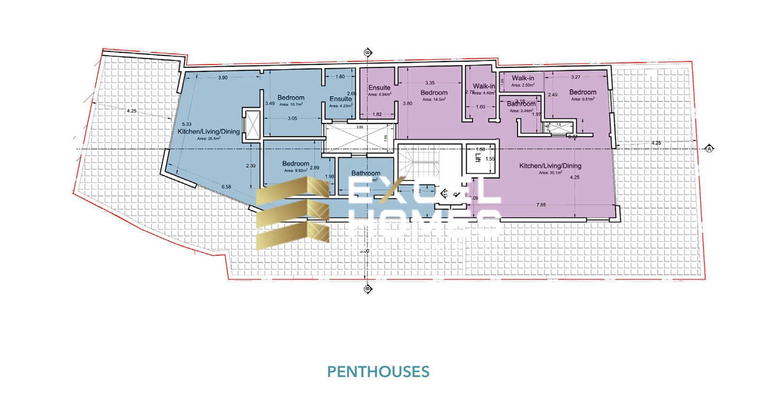 2 bedroom Penthouse in Nadur, Malta – 65468