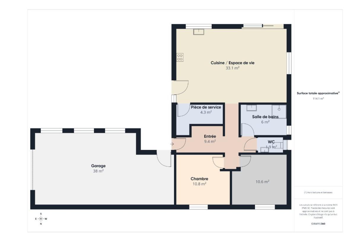 2 bedroom maison in Guiche, Pyrénées-Atlantiques, France – 6BF613534E5745DD