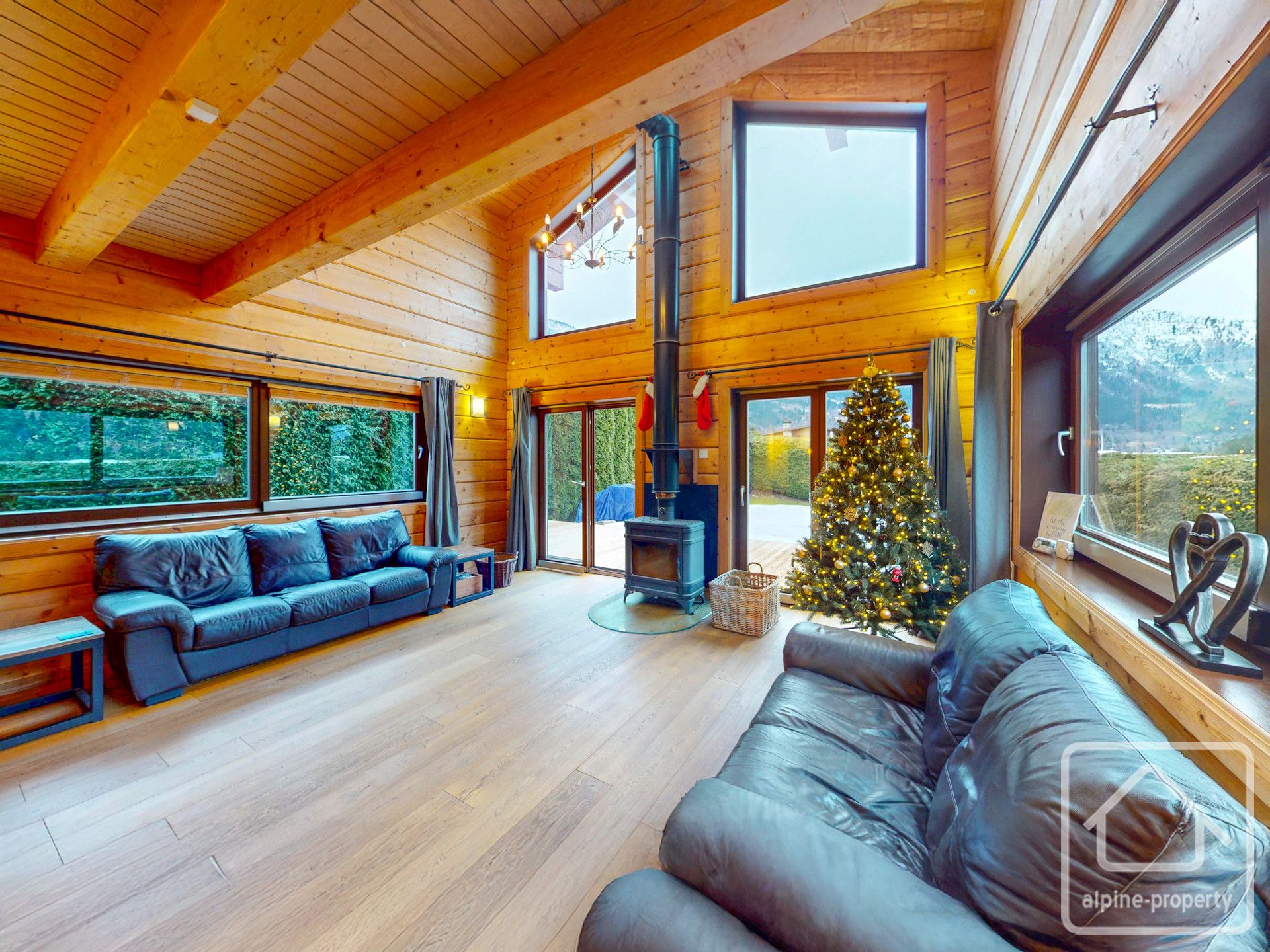 4 En Suite Bedroom Chalet With Garden, Gym & Sauna, Garage, Mountain Views – CHOUCA