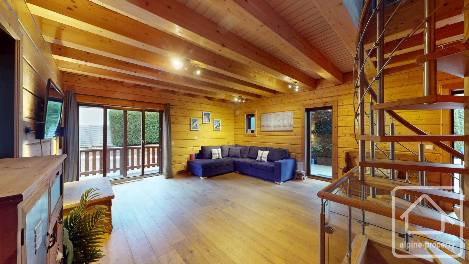 4 En Suite Bedroom Chalet With Garden, Gym & Sauna, Garage, Mountain Views – CHOUCA