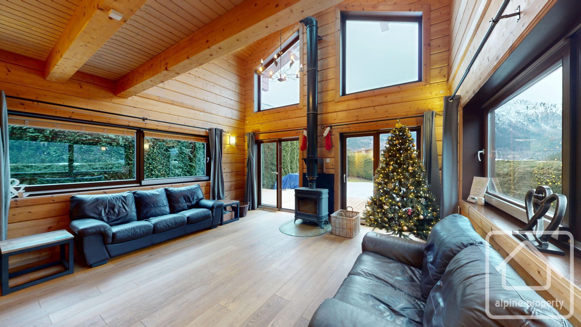 4 En Suite Bedroom Chalet With Garden, Gym & Sauna, Garage, Mountain Views – CHOUCA